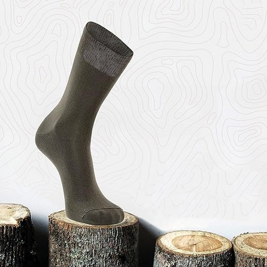 Mens Ultra-lightweight Liner Crew Socks - 1 Pairs